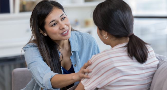 teen with low self-worth