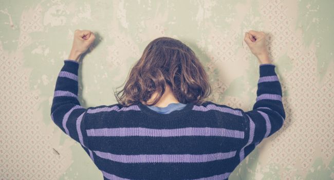 a teen struggling with self-harm